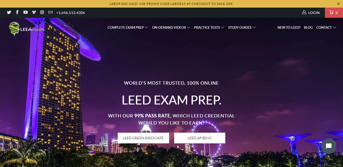 LEED Green Associate V4 Complete Exam Prep by LEEDUCATE