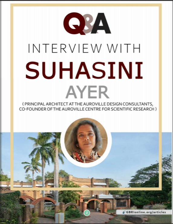 Interview with Ar.Suhasini Ayer