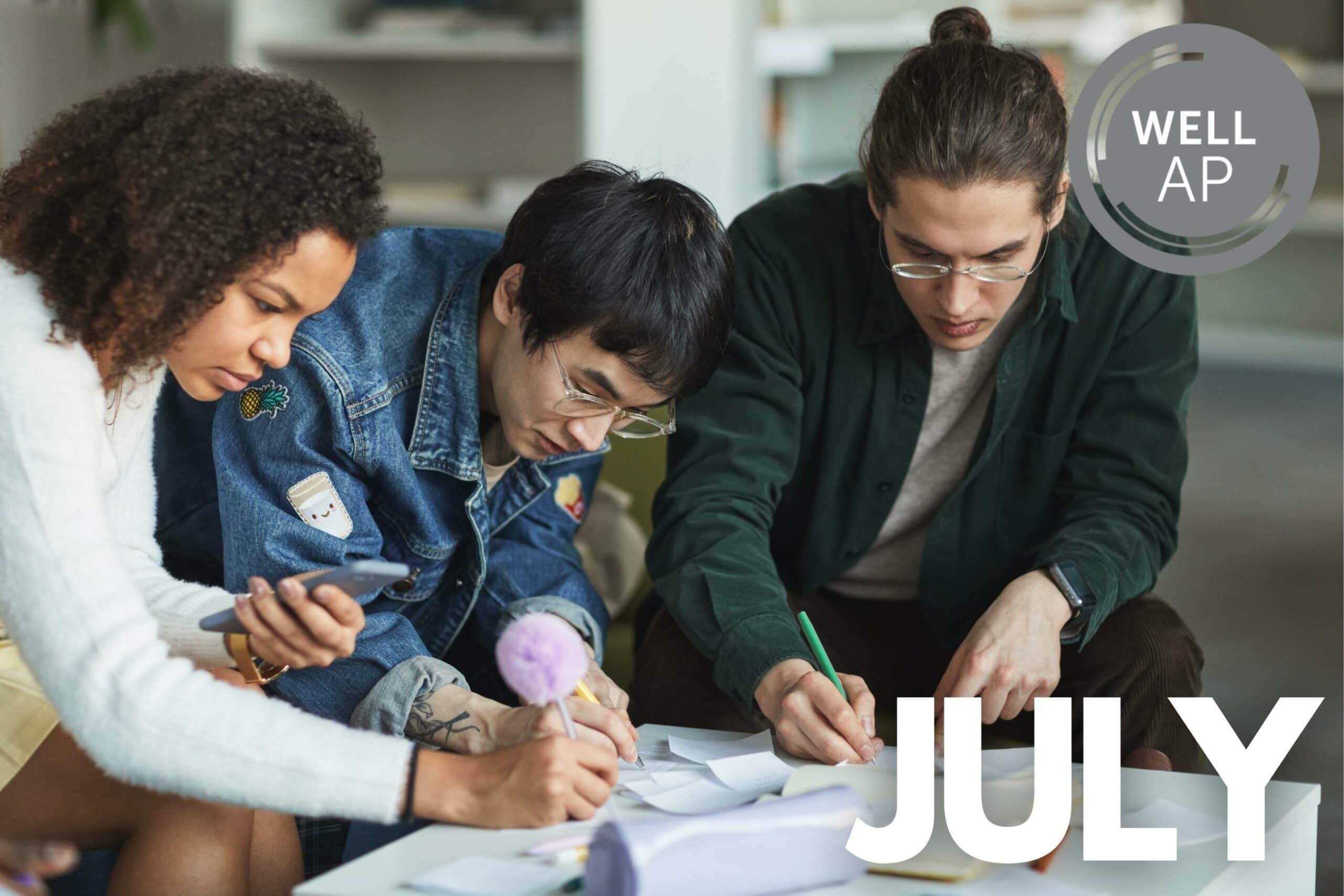 July | WELL AP V2 Exam Prep – Study with Jeslin Varghese, WELL Faculty